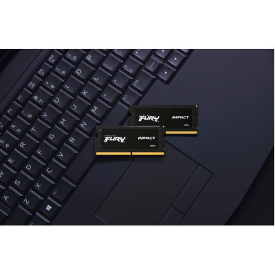 Модуль пам`ятi SO-DIMM DDR5 32GB/5600 Kingston Fury Impact PnP (KF556S40IB-32) Модуль пам`ятi SO-DIMM DDR5 32GB/5600 Kingston Fury Impact PnP (KF556S40IB-32)