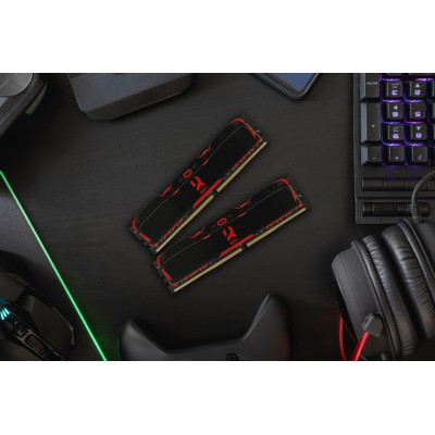 Модуль пам`ятi DDR4 2x16GB/3200 Goodram Iridium X Black (IR-X3200D464L16A/32GDC) Модуль пам`ятi DDR4 2x16GB/3200 Goodram Iridium X Black (IR-X3200D464L16A/32GDC)