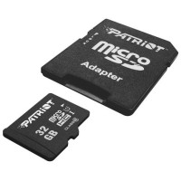 Карта пам`яті MicroSDHC 32GB UHS-I Class 10 Patriot LX + SD-adapter (PSF32GMCSDHC10) Карта пам`яті MicroSDHC 32GB UHS-I Class 10 Patriot LX + SD-adapter (PSF32GMCSDHC10)