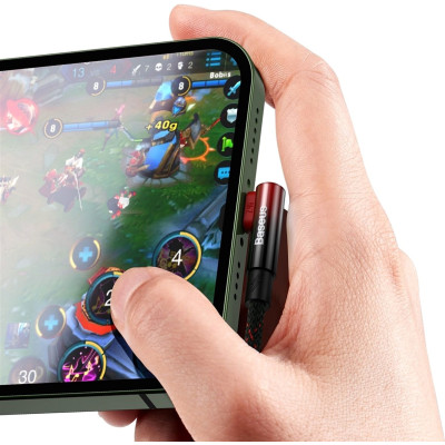 Кабель Baseus MVP 2 USB - Lightning (M/M), 2.4A, 1 м Black/Red (CAVP000020) Кабель Baseus MVP 2 USB - Lightning (M/M), 2.4A, 1 м Black/Red (CAVP000020)