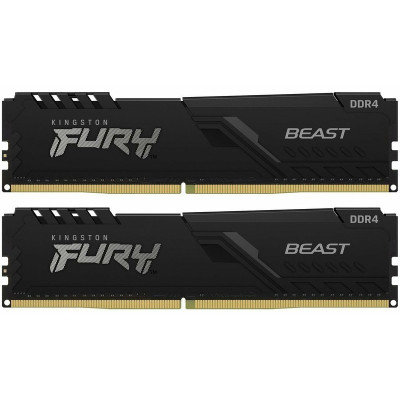 Модуль пам`ятi DDR4 2x16GB/3200 Kingston Fury Beast Black (KF432C16BB1K2/32) Модуль пам`ятi DDR4 2x16GB/3200 Kingston Fury Beast Black (KF432C16BB1K2/32)