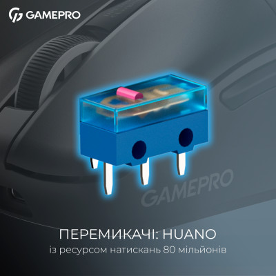 Миша бездротова GamePro Asgard Thor Black (GM023B) Миша бездротова GamePro Asgard Thor Black (GM023B)