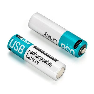 Акумулятор USB-C ColorWay (CW-UBAA-10) AA/HR06 Li-Pol 2220 mAh BL 2шт Акумулятор USB-C ColorWay (CW-UBAA-10) AA/HR06 Li-Pol 2220 mAh BL 2шт