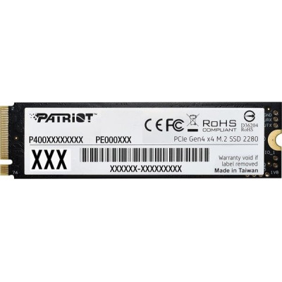 Накопичувач SSD 1TB Patriot P400 Lite M.2 2280 PCIe NVMe 4.0 x4 TLC (P400LP1KGM28H)
