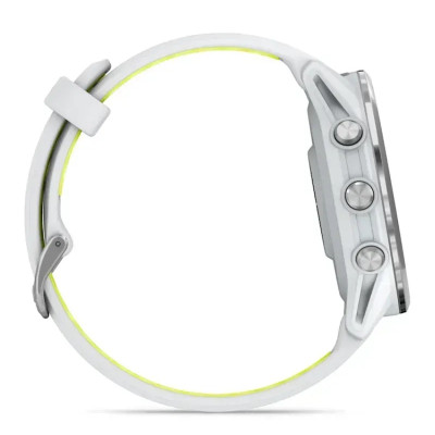 Смарт-годинник Garmin Forerunner 970 Whitestone Titanium with Whitestone/Translucent Amp Yellow Silicone with Silver Buckle (010-02969-61) Смарт-годинник Garmin Forerunner 970 Whitestone Titanium with Whitestone/Translucent Amp Yellow Silicone with Silver Buckle (010-02969-61)