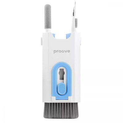 Багатофункціональний набір Proove Mr. Cleaner 8in1 для чищення електроніки та гаджетів White (MCS00000802) Багатофункціональний набір Proove Mr. Cleaner 8in1 для чищення електроніки та гаджетів White (MCS00000802)