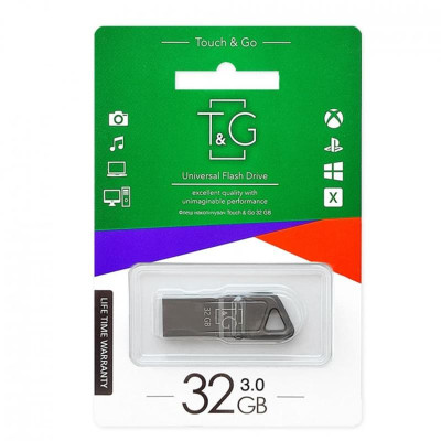 Флеш-накопичувач USB 32GB T&G 114 Metal Series (TG114-32G3) Флеш-накопичувач USB 32GB T&G 114 Metal Series (TG114-32G3)