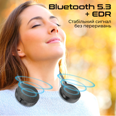 Акустична система Promate Hook-2 10W Black Акустична система Promate Hook-2 10W Black