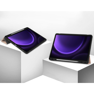 Чохол-книжка BeCover Flexible TPU Mate для Samsung Galaxy Tab S9 (SM-X710/SM-X716)/S9 FE (SM-X510/SM-X516B) Rose Gold (712532) Чохол-книжка BeCover Flexible TPU Mate для Samsung Galaxy Tab S9 (SM-X710/SM-X716)/S9 FE (SM-X510/SM-X516B) Rose Gold (712532)