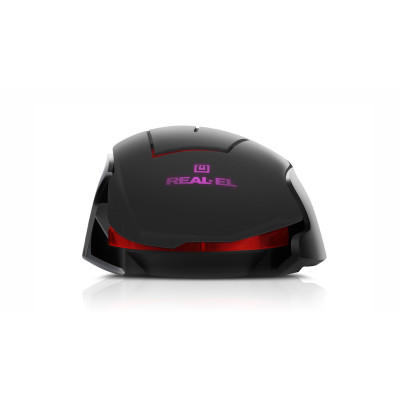 Миша REAL-EL RM-520 Gaming Black  (EL123200020)