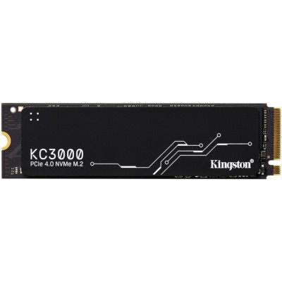 Накопичувач SSD  512GB Kingston KC3000 M.2 2280 PCIe 4.0 x4 NVMe 3D TLC (SKC3000S/512G) Накопичувач SSD  512GB Kingston KC3000 M.2 2280 PCIe 4.0 x4 NVMe 3D TLC (SKC3000S/512G)