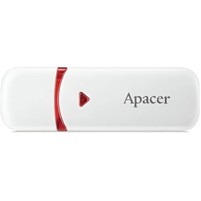 Флеш-накопичувач USB 64GB Apacer AH333 White (AP64GAH333W-1)