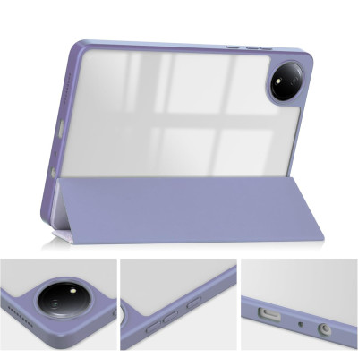 Чохол-книжка BeCover Soft Edge TPU для Xiaomi Redmi Pad SE 8.7 Purple Marble (712577) Чохол-книжка BeCover Soft Edge TPU для Xiaomi Redmi Pad SE 8.7 Purple Marble (712577)