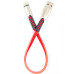 Кабель Dengos USB - Lightning (M/M) 0.25 м Red (PLS-L-SHRT-PLSK-RED) Кабель Dengos USB - Lightning (M/M) 0.25 м Red (PLS-L-SHRT-PLSK-RED)