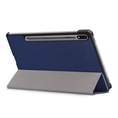 Чохол-книжка BeCover Smart для Samsung Galaxy Tab S7 SM-T870/SM-T875/Tab S8 SM-X700/SM-X706 Deep Blue (705221) Чохол-книжка BeCover Smart для Samsung Galaxy Tab S7 SM-T870/SM-T875/Tab S8 SM-X700/SM-X706 Deep Blue (705221)