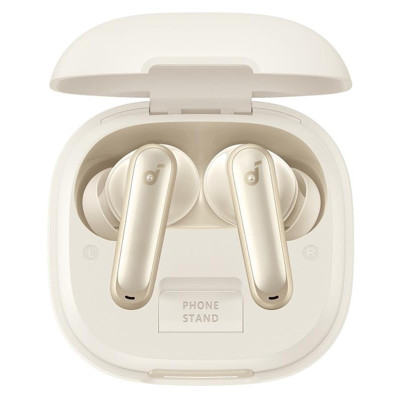 Bluetooth-гарнітура Anker SoundCore P40i Oat White (A3955G21) Bluetooth-гарнітура Anker SoundCore P40i Oat White (A3955G21)