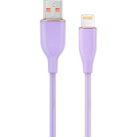 Кабель Cablexpert USB - Lightning (M/M), 2.1 A, 1.5 м, Purple (CC-USB2S-AM8PM-1.5M-P) Кабель Cablexpert USB - Lightning (M/M), 2.1 A, 1.5 м, Purple (CC-USB2S-AM8PM-1.5M-P)