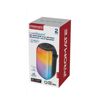 Акустична система Promate Spectro-20 20W Black Акустична система Promate Spectro-20 20W Black