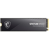 Накопичувач SSD 1TB MSI Spatium M560 M.2 2280 PCIe 5.0 x4 NVMe 3D NAND (S78-440L0F0-P83) Накопичувач SSD 1TB MSI Spatium M560 M.2 2280 PCIe 5.0 x4 NVMe 3D NAND (S78-440L0F0-P83)