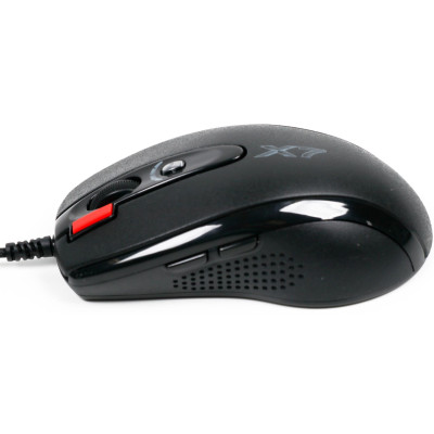 Миша A4Tech X-710BK Black USB + килимок A4Tech X7-200MP