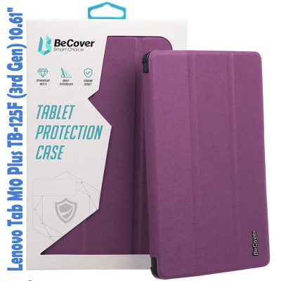 Чохол-книжка BeCover Smart для Lenovo Tab M10 Plus TB-125F (3rd Gen)/K10 Pro TB-226 10.61 Чохол-книжка BeCover Smart для Lenovo Tab M10 Plus TB-125F (3rd Gen)/K10 Pro TB-226 10.61