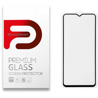 Захисне скло Armorstandart для Tecno Pop 4 Pro (BC3) Black Full Glue (ARM58130) Захисне скло Armorstandart для Tecno Pop 4 Pro (BC3) Black Full Glue (ARM58130)
