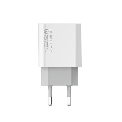 Мережевий зарядний пристрій ColorWay Power Delivery Port PPS USB Type-C (30W) White (CW-CHS038PD-WT)
