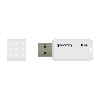 Флеш-накопичувач USB2.0 8GB Goodram UME2 White (UME2-0080W0R11) Флеш-накопичувач USB2.0 8GB Goodram UME2 White (UME2-0080W0R11)