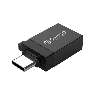 Адаптер Orico CBT-UT01-BK-BP USB Type-C - USB (M/F) Black (CA913398) Адаптер Orico CBT-UT01-BK-BP USB Type-C - USB (M/F) Black (CA913398)