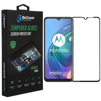Захисне скло BeCover для Motorola Moto G20 Black (706453) Захисне скло BeCover для Motorola Moto G20 Black (706453)