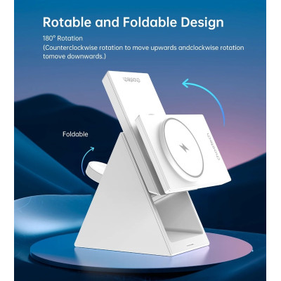 Бездротовий зарядний пристрій Choetech T600-F 15W Бездротовий зарядний пристрій Choetech T600-F 15W