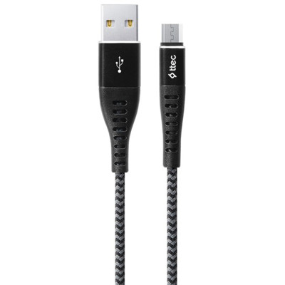 Кабель Ttec USB - micro USB (M/M), ExtremeCable, 1.5 м, Black (2DKX03MS) Кабель Ttec USB - micro USB (M/M), ExtremeCable, 1.5 м, Black (2DKX03MS)