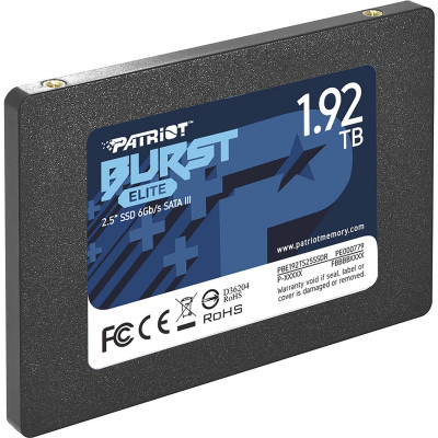 Накопичувач SSD 1.92TB Patriot Burst Elite 2.5 Накопичувач SSD 1.92TB Patriot Burst Elite 2.5
