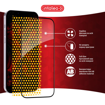 Захисне скло Intaleo Full Glue ESD для Apple iPhone XR/11 Black (1283126546068) Захисне скло Intaleo Full Glue ESD для Apple iPhone XR/11 Black (1283126546068)