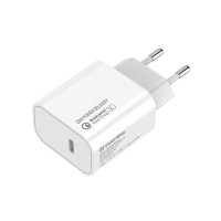 Мережевий зарядний пристрій ColorWay (1USB Type-C PDx3A) White (CW-CHS026PD-WT) Мережевий зарядний пристрій ColorWay (1USB Type-C PDx3A) White (CW-CHS026PD-WT)