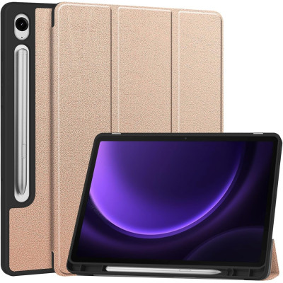 Чохол-книжка BeCover Flexible TPU Mate для Samsung Galaxy Tab S9 (SM-X710/SM-X716)/S9 FE (SM-X510/SM-X516B) Rose Gold (712532) Чохол-книжка BeCover Flexible TPU Mate для Samsung Galaxy Tab S9 (SM-X710/SM-X716)/S9 FE (SM-X510/SM-X516B) Rose Gold (712532)