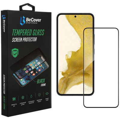 Захисне скло BeCover для Samsung Galaxy S22 SM-S901 Black (707314)