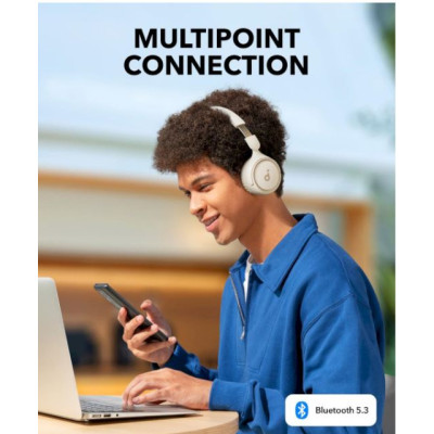 Bluetooth-гарнітура Anker SoundCore H30i White (A3012G21) Bluetooth-гарнітура Anker SoundCore H30i White (A3012G21)