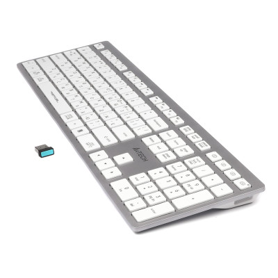 Клавіатура бездротова A4Tech Fstyler FBX50C White Клавіатура бездротова A4Tech Fstyler FBX50C White