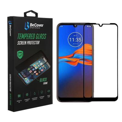 Захисне скло BeCover для Motorola Moto E6i Black (706654) Захисне скло BeCover для Motorola Moto E6i Black (706654)