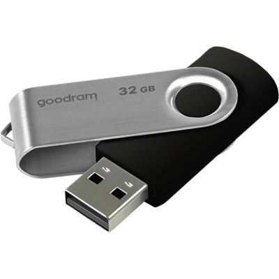 Флеш-накопичувач USB2.0 32GB Goodram UTS2 (Twister) Black (UTS2-0320K0R11) Флеш-накопичувач USB2.0 32GB Goodram UTS2 (Twister) Black (UTS2-0320K0R11)