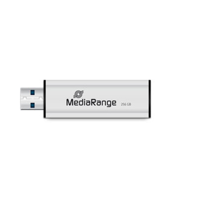 Флеш-накопичувач USB3.0 256GB MediaRange Black/Silver (MR919) Флеш-накопичувач USB3.0 256GB MediaRange Black/Silver (MR919)