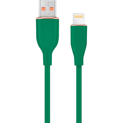 Кабель Cablexpert USB - Lightning (M/M), 2.1 A, 1.5 м, Green (CC-USB2S-AM8PM-1.5M-G) Кабель Cablexpert USB - Lightning (M/M), 2.1 A, 1.5 м, Green (CC-USB2S-AM8PM-1.5M-G)