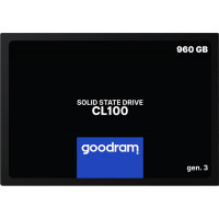 Накопичувач SSD 960GB Goodram CL100 GEN.3 2.5 Накопичувач SSD 960GB Goodram CL100 GEN.3 2.5