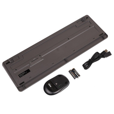 Комплект (клавіатура, миша) бездротовий A4Tech FG1010 Black/Grey