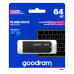 Флеш-накопичувач USB3.2 64GB Goodram UME3 Black (UME3-0640K0R11) Флеш-накопичувач USB3.2 64GB Goodram UME3 Black (UME3-0640K0R11)