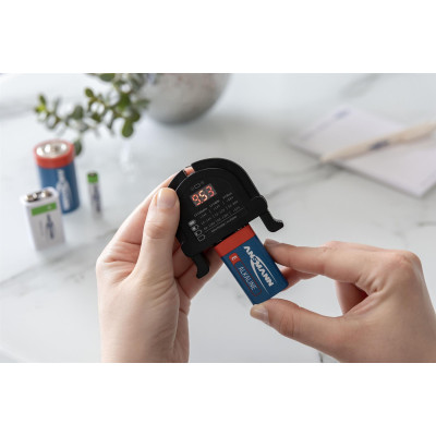 Тестер Ansmann для акумуляторів та батарейок (4000001) Тестер Ansmann для акумуляторів та батарейок (4000001)