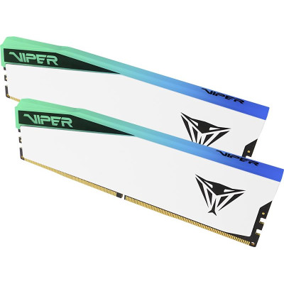 Модуль пам`яті DDR5 2x16GB/7000 Patriot Viper Elite 5 RGB (PVER532G70C32KW) Модуль пам`яті DDR5 2x16GB/7000 Patriot Viper Elite 5 RGB (PVER532G70C32KW)