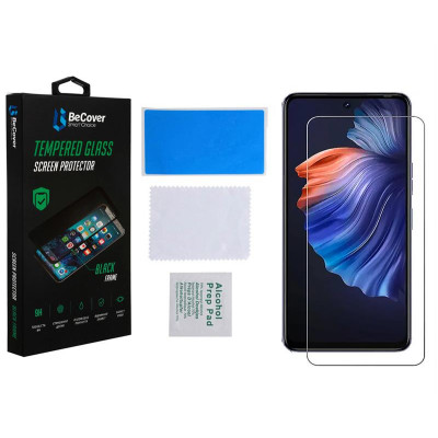 Захисне скло BeCover для Tecno Camon 19 Neo (CH6i) Crystal Clear Glass 3D (708134)