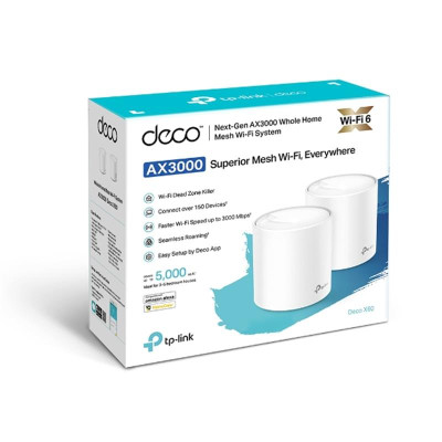 WiFi Mesh система TP-Link Deco X60(1-pack) WiFi Mesh система TP-Link Deco X60(1-pack)